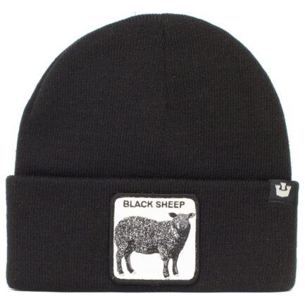 Ewe R Hot Beanie Hat in Black, Black Sheep Goorin Bros.