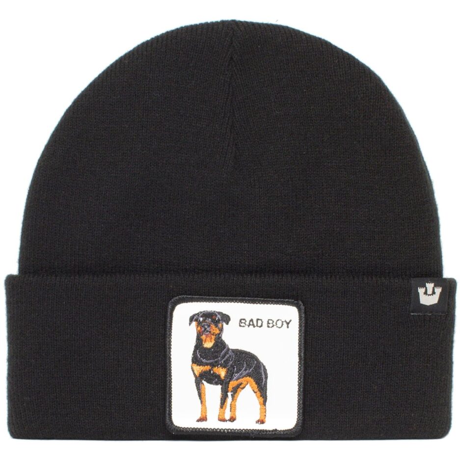 Naughty Hawty Winter Cap in Black, Dog Goorin Bros.