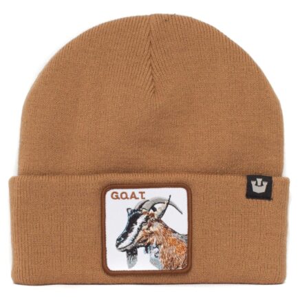 Haute Goat Beanie Cap in Brown, GOAT Goorin Bros.