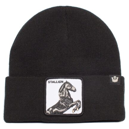 Stallion Winter Cap in Black, Black Sheep Goorin Bros.